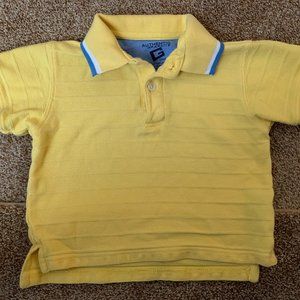 Authentic Graphite yellow polo shirt 2T